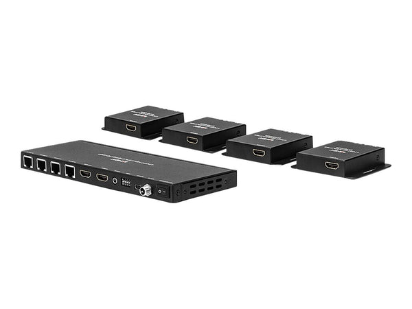 LINDY Kit Extender Splitter 4 Ports HDMI & IR avec Loop Out Cat.6 50m