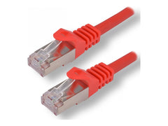 MCL CAT 7 S/FTP LSZH Patch cable - 10m Red