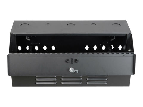 EATON TRIPPLITE SmartRack 4U Low-Profile Vertical-Mount Switch-Depth Wall-Mount Rack Enclosure Cabinet