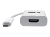EATON TRIPPLITE USB-C to HDMI Adapter M/F - 4K 60Hz HDCP 2.2 White