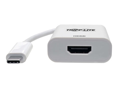 EATON TRIPPLITE USB-C to HDMI Adapter M/F - 4K 60Hz HDCP 2.2 White