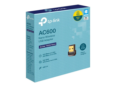 TP-LINK AC600 Nano Wi-Fi USB Adapter