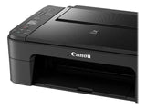 CANON PIXMA TS3350 MFP colour ink-jet 216x297mm A4 7.7 ipmprint 60 sheets USB 2.0 Wi-Fi black