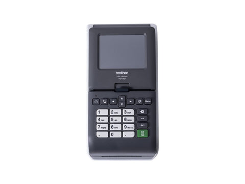 BROTHER 2p label printer USB connection 203dpi Ethernet Possible battery LCD screen Bluetooth Wi-Fi touch screen