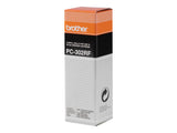 BROTHER PC-302RF rouleau de transfert noir 235 pages refill pack de 2