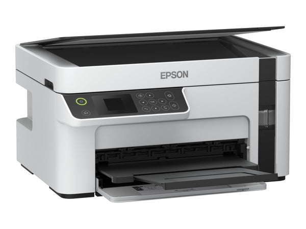 EPSON EcoTank ET-M2120 MFP Mono B/W ink-jet A4 15ppm print 150 sheets USB Wi-Fi white