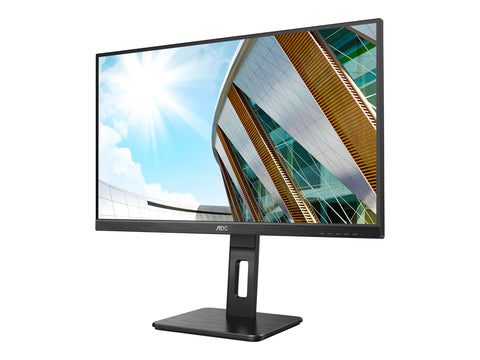 AOC U27P2 27p UHD 4K Monitor USB VGA DVI HDMI