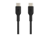 BELKIN BOOST CHARGE USB-C to USB-C 2.0 Cable Braided 1M Black