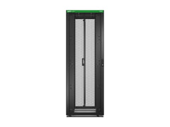 APC Easy Rack 48Ux800x1200 with Roof castors feet and 4 Brackets No Side panels Bottom black