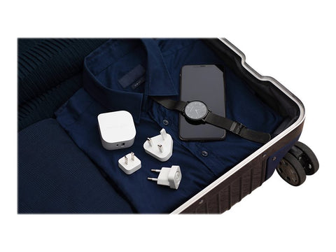 INNERGIE 45H Adaptateur secteur compact 45W - USB-C - 2 Ports Embouts de voyage UE.UK et US inclus