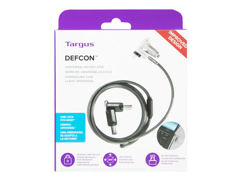 TARGUS Ultimate Keyed Retail Cable Lock