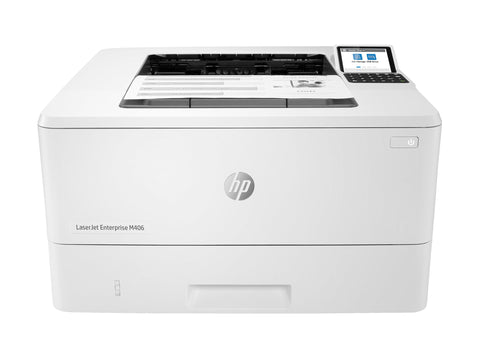 HP LaserJet Enterprise M406dn Printer Mono Duplex laser A4 1200x1200dpi 40ppm 350sheets USB LAN