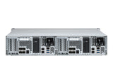 QNAP ES2486dc-2142IT-96G 24-Bay Enterprise ZFS NAS SAS 12G/6G Xeon D-2142IT 96Go RAM 7-LAN 4 SFP+ 3 RJ45 for Each Controller