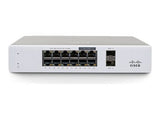 CISCO Meraki MS130-12X Cloud Mgd. 8GE + 4x 2.5GE 240W PoE Switch