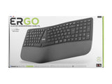 TNB ERGO - Clavier ergonomique sans fil rechargeable Bluetooth + 2.4GHz (FR)