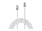 LINDY Cat.6 Ribbon Patch Cable Unshielded White 5m Without Shielding