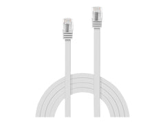 LINDY Cat.6 Ribbon Patch Cable Unshielded White 5m Without Shielding