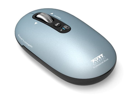 PORT DESIGNS Mouse Rechargeable Bluetooth Pure Mac - Storm