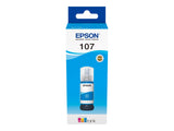 EPSON 1LB 107 EcoTank Cyan Ink Bottle