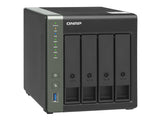 QNAP TS-431X3-4G 4-Bay NAS AL314 4Go DDR3L SODIMM RAM SATA 6Gb/s 1x 10GbE SFP+ LAN 1x2.5GbE + 1xGbE LAN
