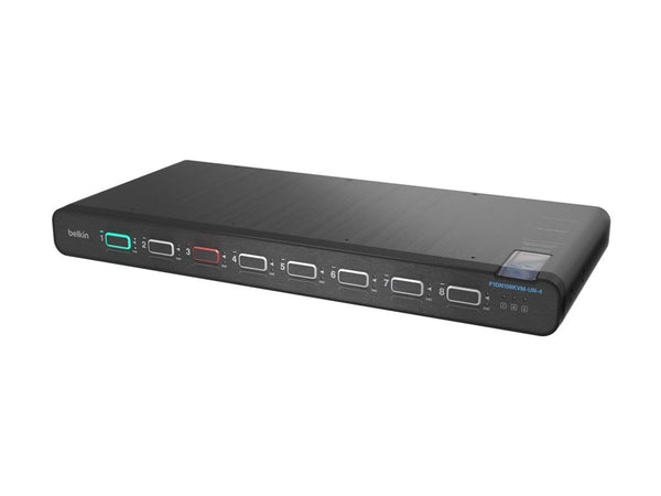 BELKIN 8Port Single Head DP/HDMI to DP/HDMI Video Secure Desktop KVM Switch PP4.0