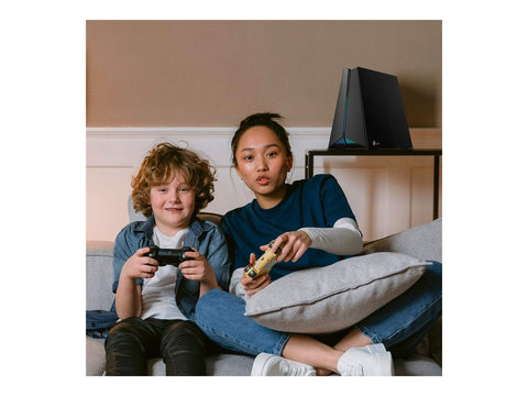 TP-LINK BE9300 Tri-Band Wi-Fi 7 Gaming Router 574Mbps at 2.4GHz + 2882Mbps at 5GHz + 5764Mbps at 6GHz 4x Internal Antennas