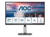 AOC Q27V5N/BK 27p WQHD VA 75Hz 4ms 300cd/m2 HDMI 1.4x2 DPx2 Speakers