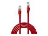 LINDY S/FTP Cat.6 Cable Red 2m LSOH incl. Testprotocol