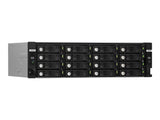 QNAP TL-R1620Sdc 16-bay 3U rackmount SAS 12Gbps JBOD expansion enclosure with SAS expander 12Gbps SAS/SATA 6Gbps drives