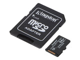 KINGSTON 64Go microSDXC Industrial C10 A1 pSLC Card + SD Adapter