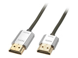 LINDY CROMO Slim HDMI High Speed A/A Cable 3m with Ethernet