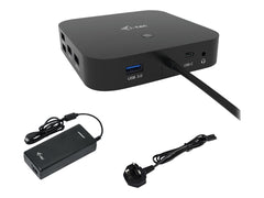 I-TEC USB-C Dual Display MST DS 1xDP 1xHDMI 1xGLAN 3xUSB 3.0 2xUSB 2.0 1xUSB-C-Datei 1xAudio/Mic Jack 1x100W USB-C PD+Charger 112W