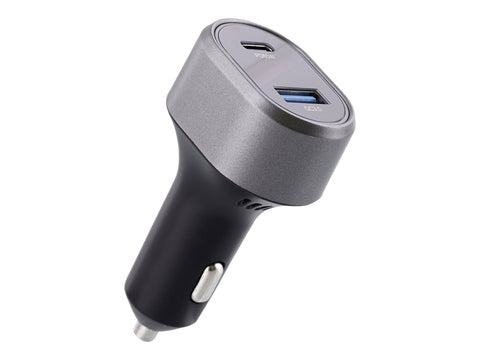 TNB 1x USB and 1x USB-C QC and PD 83W cigarette lighter charger