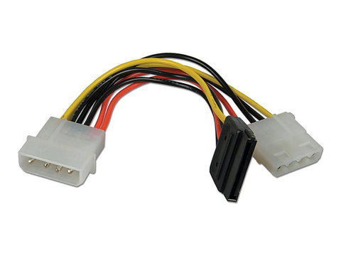 LINDY 5.25p 5.25p/SATA Power Cable Molex to SATA/Molex