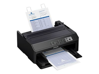 EPSON LQ 590IIN Printer Mono B/W dot-matrix Roll 21.6cm JIS B4 254mm width 360x180dpi 24 pin parallel USB 2.0 LAN serial
