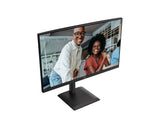 AOC U27E4CV 27p 3840x2160 60Hz IPS Flat H/A 150MM USB C DOCKING 90W Adaptive Sync EyeComfort 3.0 USB HUB SPEAKER