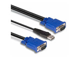 LINDY 1m Combined KVM and USB Cable