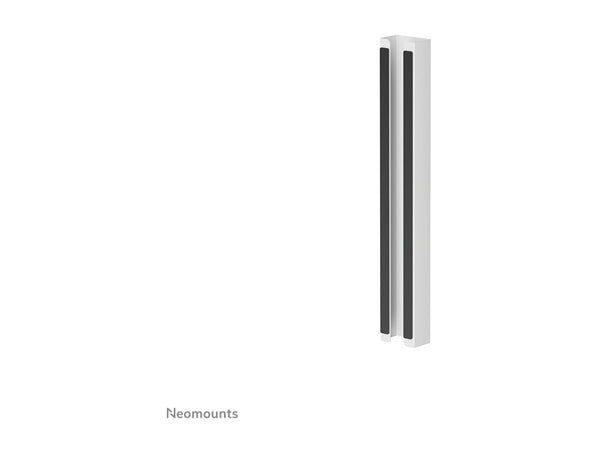 NEOMOUNTS Magnetic Cable Cover for sit/stand desk frames multiple cables white