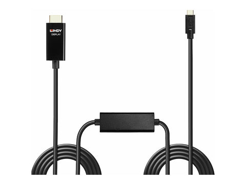 LINDY 5m USB Type C to HDMI Adapter Cable with HDR