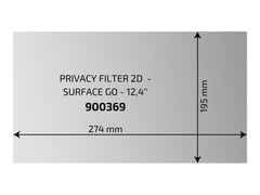 PORT DESIGNS Privacy Filter 2D Surface Go 12.4p 274x195