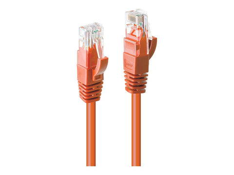 LINDY Cat.6 UTP Cable Orange 7.5m