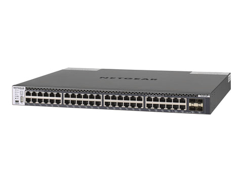 NETGEAR M4300-48X 48x10G 48x10GBASE-T 4xSFP+ stackable mgd.Switch für Server Aggregation (XSM4348CS)1U Rack SDN-ready Open Flow 1.3