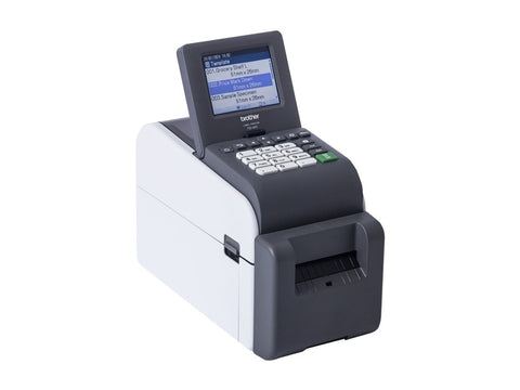 BROTHER 2p label printer USB connection 300dpi Ethernet Battery Possible touch screen
