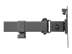 TNB ERGO Line Single Height Adjustable Monitor Stand Screen Pole With Simple Articulation And Height Adjustment