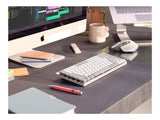 LOGITECH MX Mechanical Mini for Mac Minimalist Wireless Illuminated Keyboard - PALE GREY - (FRA) - EMEA