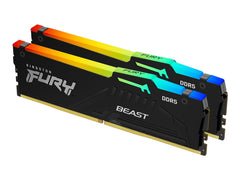 KINGSTON 64Go 6000MT/s DDR5 CL30 DIMM Kit of 2 FURY Beast RGB EXPO