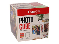 CANON pp-201 Ink Cartridge 5x5 Photo Cube Creative Pack White Green