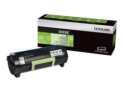 LEXMARK 502XE cartouche de toner noir très haute capacité 10.000 pages pack de 1 corporate