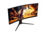AOC CU34G4 34p Curved Fast VA UWQHD 21:9 180Hz 0.5ms 300cd/m2 HDMI 2.0 DP1.4 Speakers