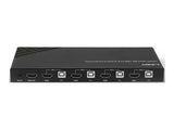 LINDY KVM Switch HDMI 18G USB 2.0 & Audio 4 Port